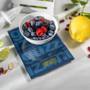 Bilancia Cucina Digitale Guzzini LABEL Blu Aria 5kg | Precisione & Stile 2