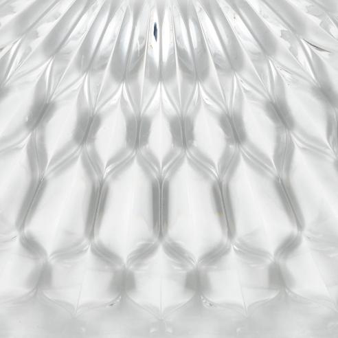 Guzzini Vassoio Ovale Piccolo Vanity Trasparente Bio-based