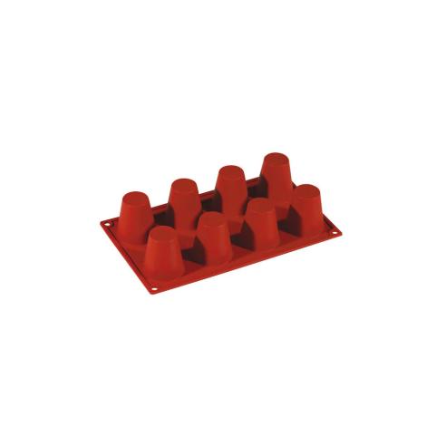 Stampo Silicone Pavoni Formaflex 8 Tronco Cono Ø55 H60mm | Monoporzioni
