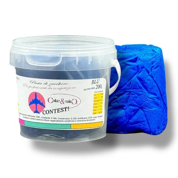 Pasta Di Zucchero Modelling Blu Contest Cake&Cake 200gr