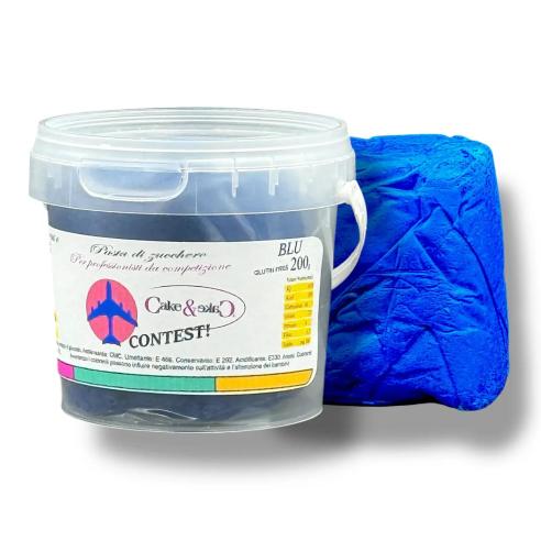Pasta Di Zucchero Modelling Blu Contest Cake&Cake 200gr