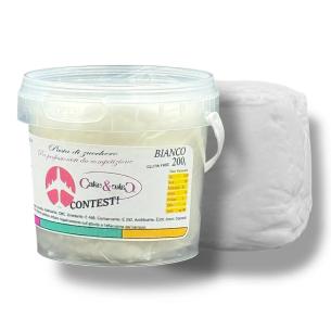 Pasta Di Zucchero Modelling Bianca Contest Cake&Cake 200gr