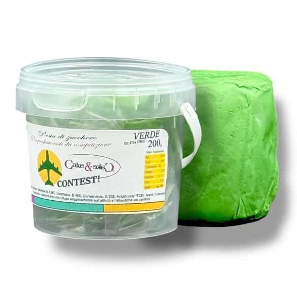 Pasta Di Zucchero Verde Contest Cake&Cake – Pasta Modelling 200gr