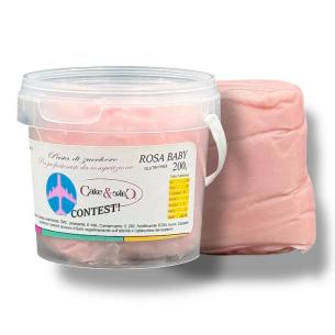 Pasta Di Zucchero Rosa Baby Contest Cake&Cake – Pasta Modelling 200gr