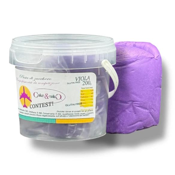 Pasta di Zucchero Viola Contest Cake&Cake – Pasta Modelling 200gr