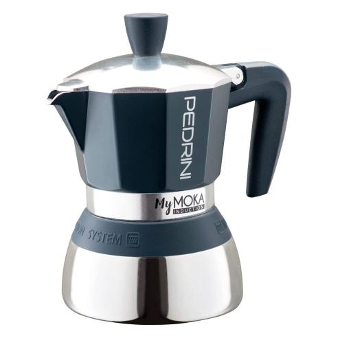 Pedrini MyMoka Induction 2 Tazze - Caffettiera per Induzione