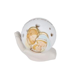 Icona Sacra Famiglia LED Raggio 8cm - Bomboniera e Arredo