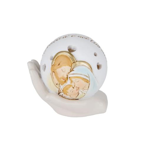 Icona Sacra Famiglia LED Raggio 8cm - Bomboniera e Arredo