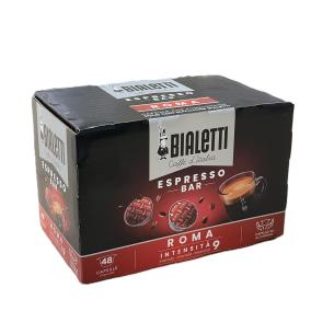 Bialetti Roma Capsule Caffè Alluminio Intenso 9 - 48 pz
