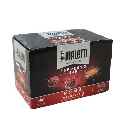 Bialetti Roma Capsule Caffè Alluminio Intenso 9 - 48 pz