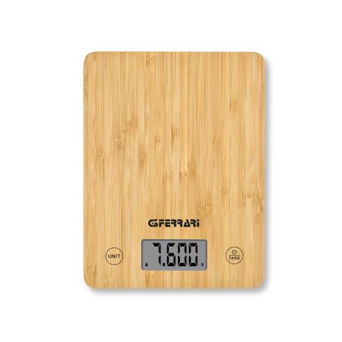 G3 Ferrari G20166 Bilancia Cucina Natura Kitchen 10kg Bamboo
