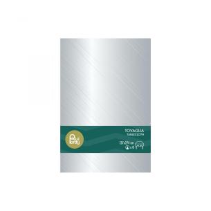 Tovaglia Plastica Argento Qui Party 137x274 cm | Feste & Eventi