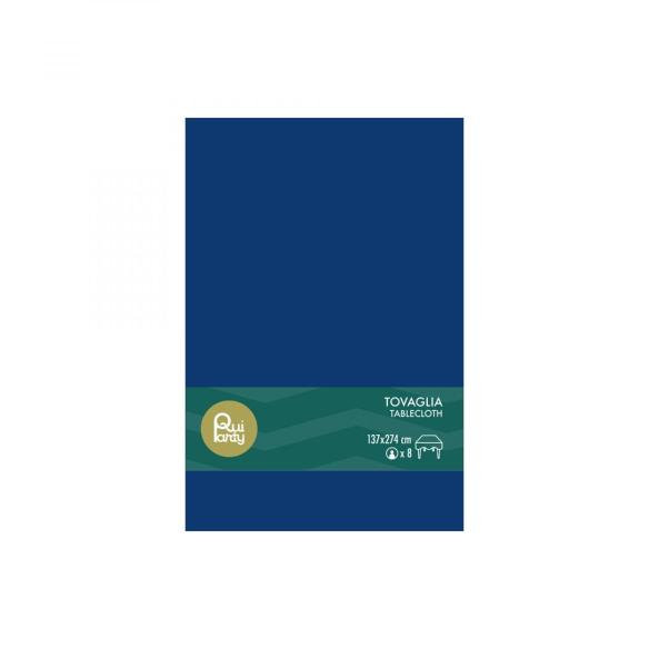 Tovaglia Plastica Blu Navy 137x274 cm per Feste e Eventi