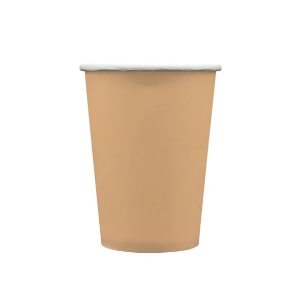 Bicchieri Carta Moka 250ml - Qui Party (15 pezzi) - Riciclabili