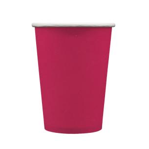 Bicchieri Carta Monouso Magenta 250ml Qui Party 15pz