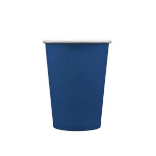 Bicchieri Carta Monouso 250ml Blu Navy 15pz - Qui Party