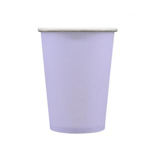 Bicchieri Carta Monouso Lavanda 250ml - 15 pz | Qui Party