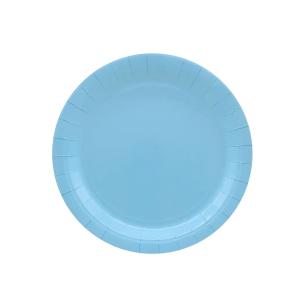 Piatti Carta Monouso 18cm Celeste Qui Party 15pz - Feste