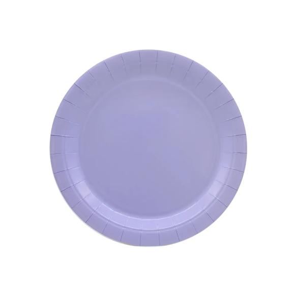 Piatti Carta Lavanda 18cm Qui Party - 15 Pezzi | Feste & Eventi