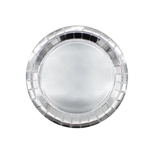 Piatti Argento Monouso 18cm Qui Party - 15 Pezzi | Feste & Eventi
