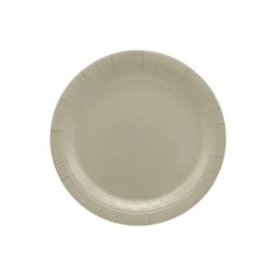 Piatti Carta Monouso Tortora 18cm Qui Party - 15 pz