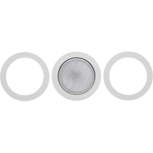 Ricambio Bialetti Moka 1 Tazza - Guarnizioni e Filtro Originale