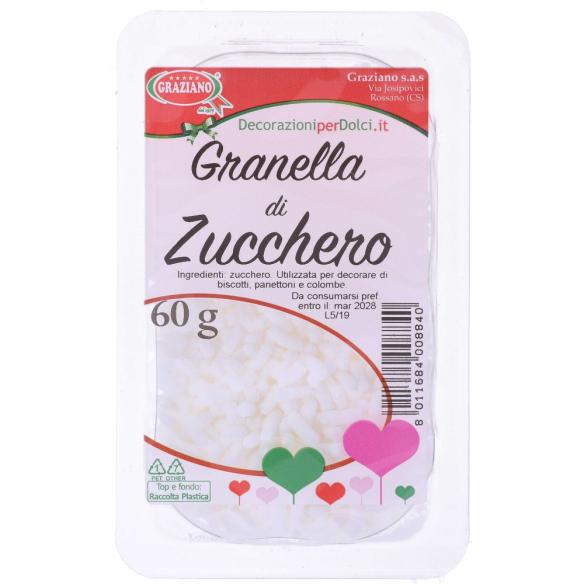 Granella di Zucchero Graziano 60g | Decorazioni Dolci