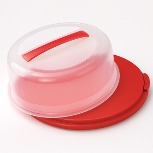 Portatorta GRAZIANO con Coperchio Ø34cm | Trasporto Sicuro Dolci 2