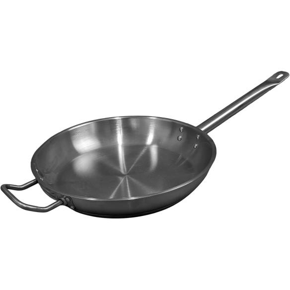 Padella Fuji Comas 32cm Alluminio Acciaio Inox | Cottura Professionale