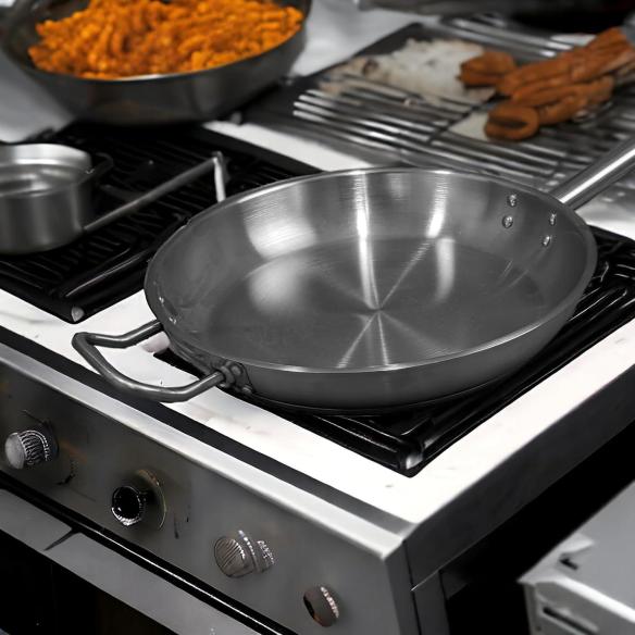 Padella Fuji Comas 32cm Alluminio Acciaio Inox | Cottura Professionale