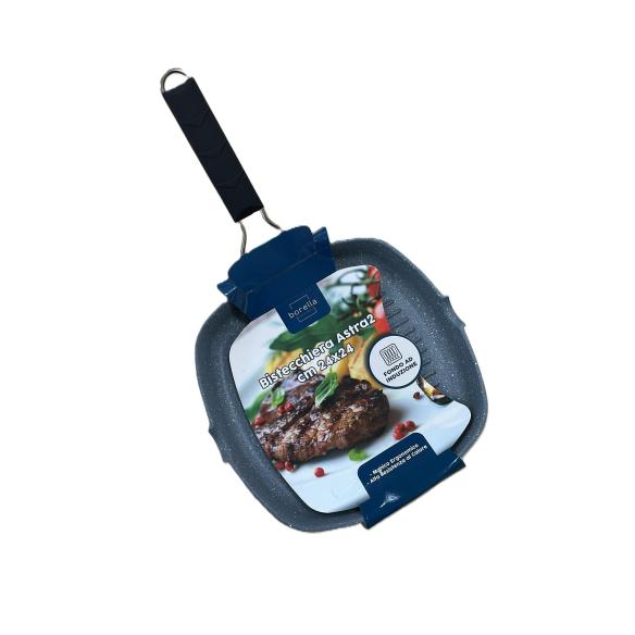 Borella Bistecchiera Astra 24x24cm Induzione | Antiaderente