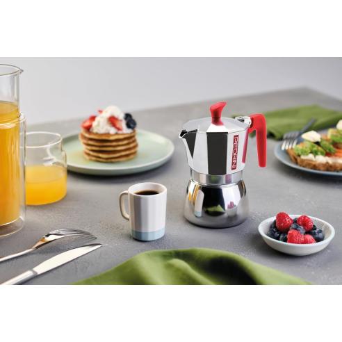 Pedrini Aroma Induction 2 Tazze - Caffettiera Moka per Induzione