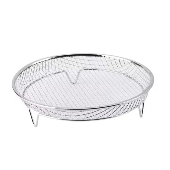 Griglia Cestello 20cm De Luca per Friggitrice ad Aria - Acciaio Inox