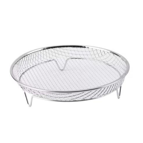 Griglia Cestello 20cm De Luca per Friggitrice ad Aria - Acciaio Inox