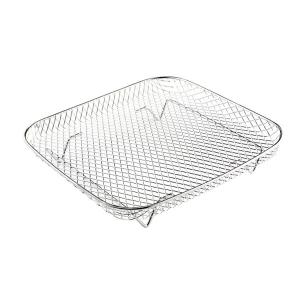 De Luca Griglia Cestello Quadrata 20cm Inox per Friggitrice ad Aria