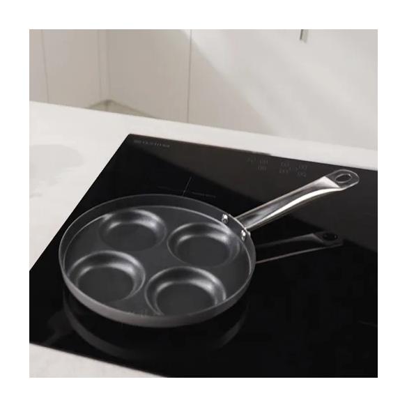 Tescoma GrandCHEF Padella 4 Cerchi ø 24 cm Induzione e Forno