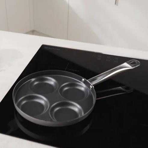 Tescoma GrandCHEF Padella 4 Cerchi ø 24 cm Induzione e Forno