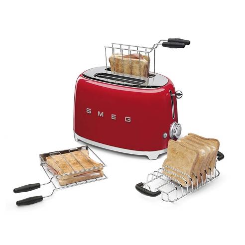 Tostapane 2 Fette, Bianco TSF01RDEU SMEG