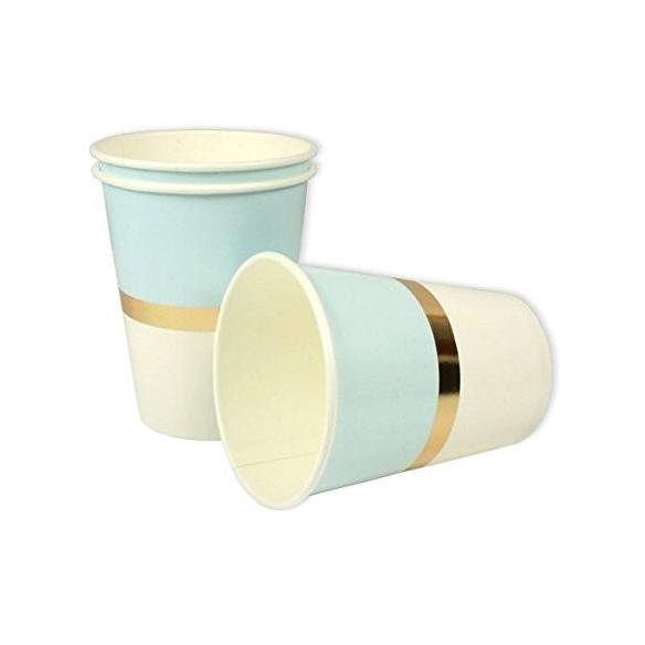 CF.8 BICCHIERI  BABY CHIC AZZURRO  250CC