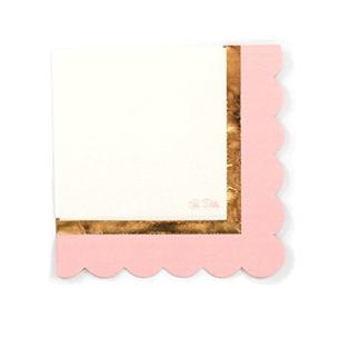 CF.16 TOVAGLIOLI CON SMERLO BABY CHIC ROSA ORO CM 33X33