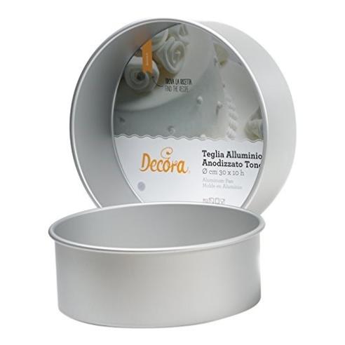 TEGLIA PROFESSIONALE DIAM. 30XH10CM TONDA ANODIZZATA