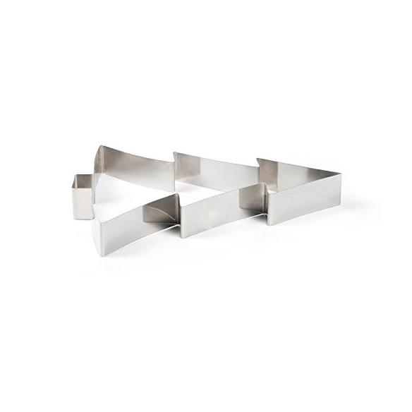 SAGOMA INOX ABETE DI NATALE 28 CM