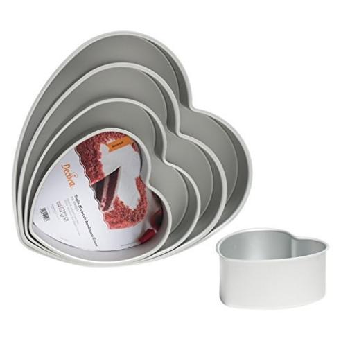 TEGLIA PROFESSIONALE ANODIZZATA CUORE  35 X H 7,5 CM