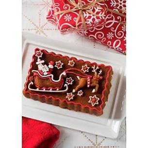 NORDIC WARE STAMPO SANTA SLEIGH 2
