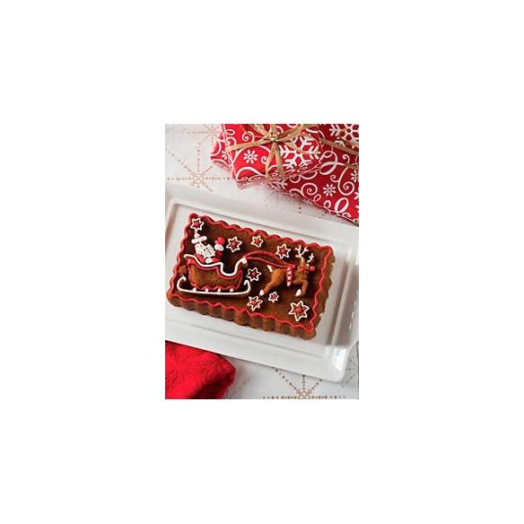 NORDIC WARE STAMPO SANTA SLEIGH