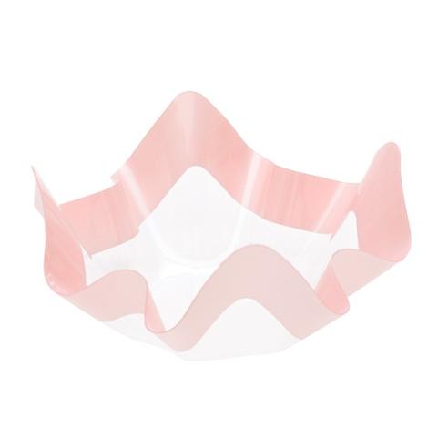 CONTENITORE PET ROSA PERLATO  CM 22,5X12