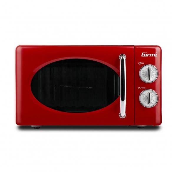 Girmi - FM21 Forno Elettrico a Microonde con Grill Vintage Rosso