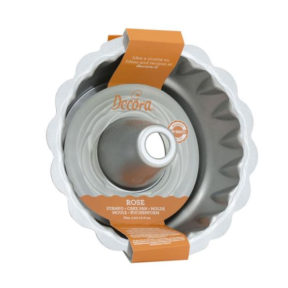 STAMPO CIAMBELLA ROSA  20 X 8 H CM ANTIADERENT