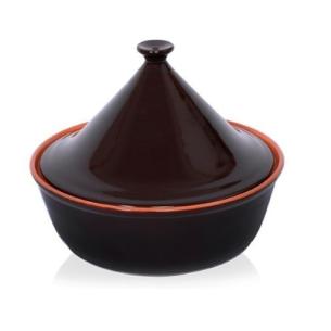 Benegiamo - Pentola Tajine in terracotta 24 cm con coperchio