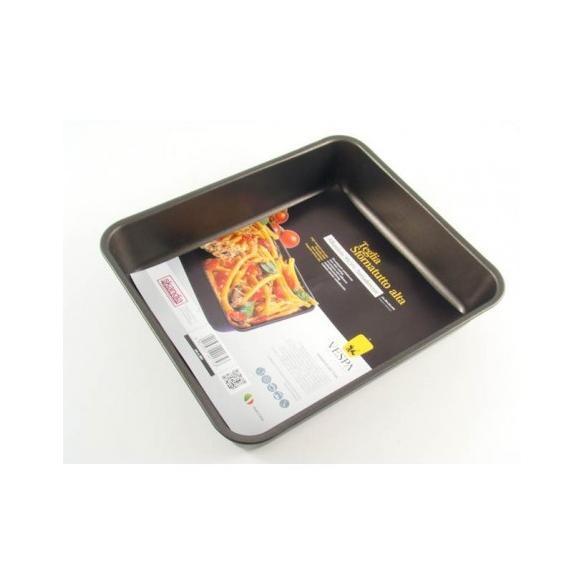 Vespa - Teglia Rettangolare in Alluminio Antiaderente Sfornatutto 28 cm